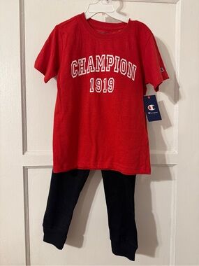 Champion boy jogger set Sz 6